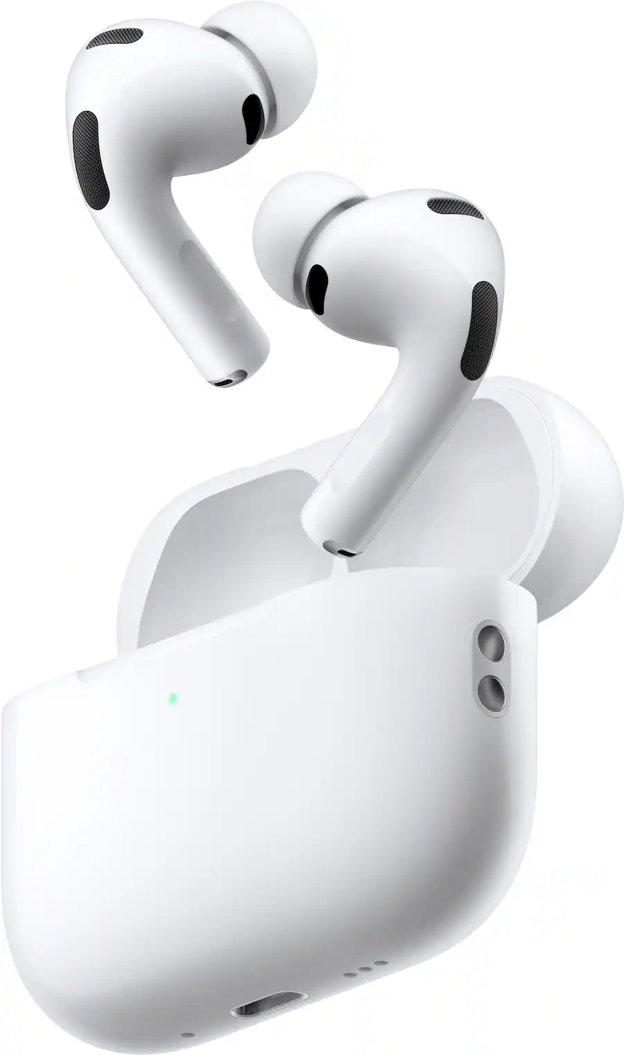 Apple - AirPods Pro 3, Wireless Active Noise Cancelling Earbuds with Heart Rate Sensing Feature - White