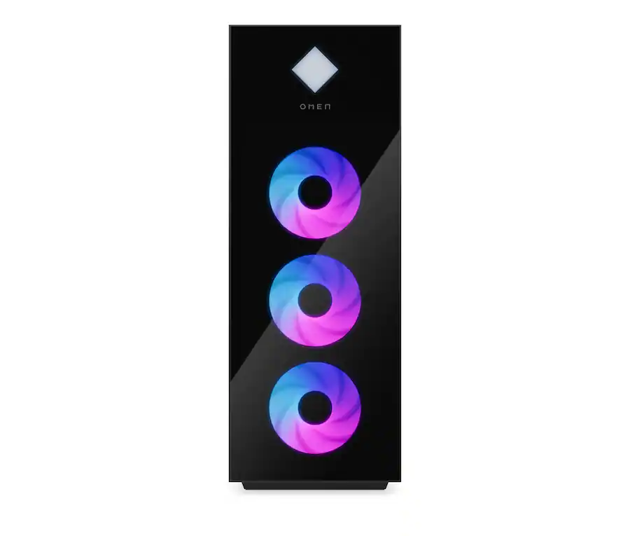 HP - OMEN 45L Gaming Desktop GT22-3080 - Intel Core Ultra 7 265K - 32GB DDR5 Memory - NVIDIA GeForce RTX 5080 - 2048GB SSD - Black