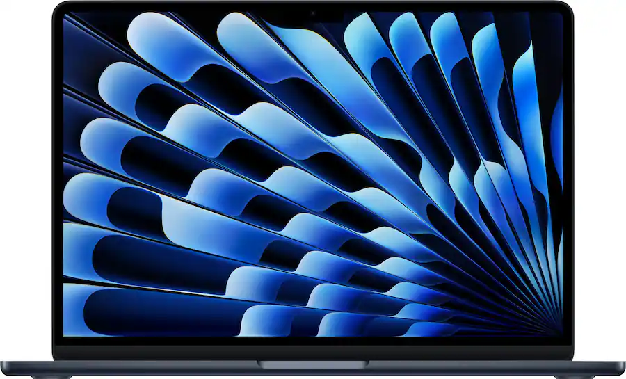 Apple - MacBook Air 13-inch Laptop - M5 chip with 10-core CPU and 8-core GPU - 16GB Memory - 512GB SSD - Midnight