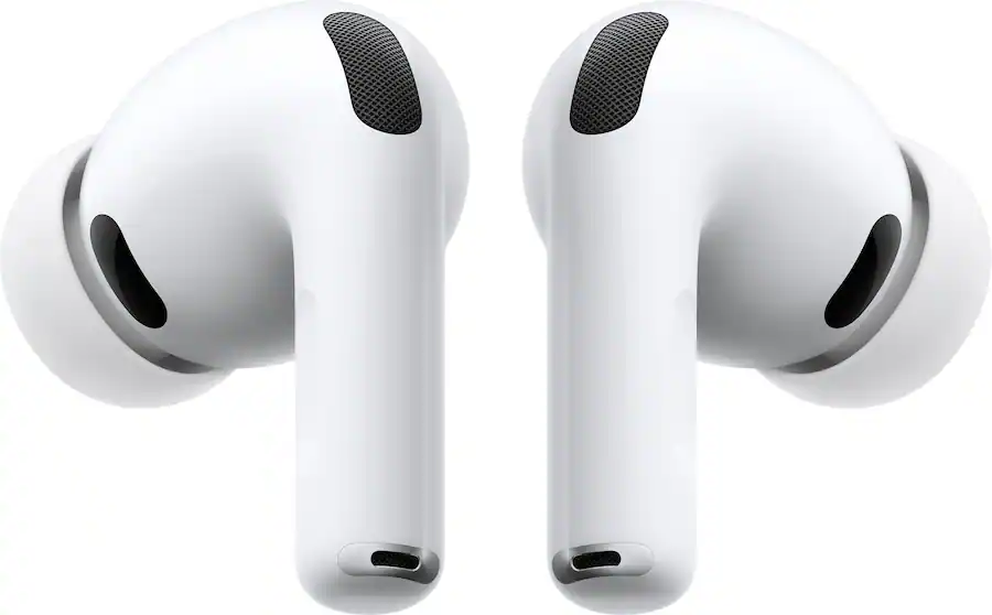 Apple - AirPods Pro 3, Wireless Active Noise Cancelling Earbuds with Heart Rate Sensing Feature - White