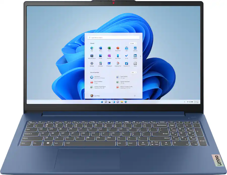 Microsoft college offer Lenovo - IdeaPad Slim 3 15.6" Full HD Laptop - AMD Ryzen 5 40 2025 - 8GB Memory- 512GB SSD - Abyss Blue