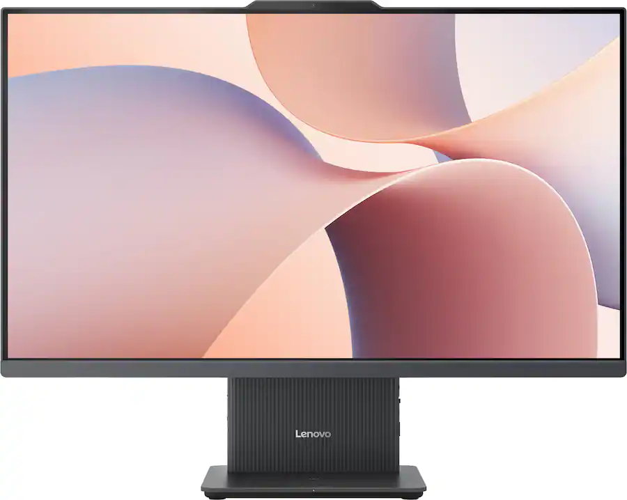 Lenovo - IdeaCentre AIO 27" FHD IPS LCD Touch-Screen All-In-One - Ryzen AI 5 330 2026 - 16GB Memory - 512GB Storage - Luna Grey
