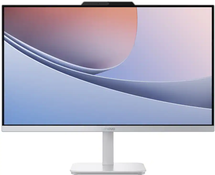 Lenovo - A100 23.8" Full HD All-In-One -Core i3 N305 - 16GB Memory - 512GB SSD - Cloud Grey
