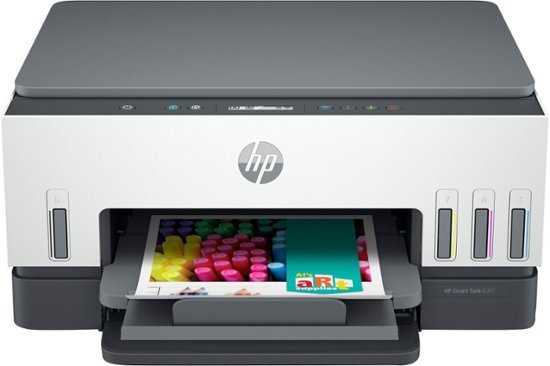 HP - Smart Tank 6001 Wireless All-In-One Super tank Inkjet Printer with up to 2 Years of Ink Included - Basalt