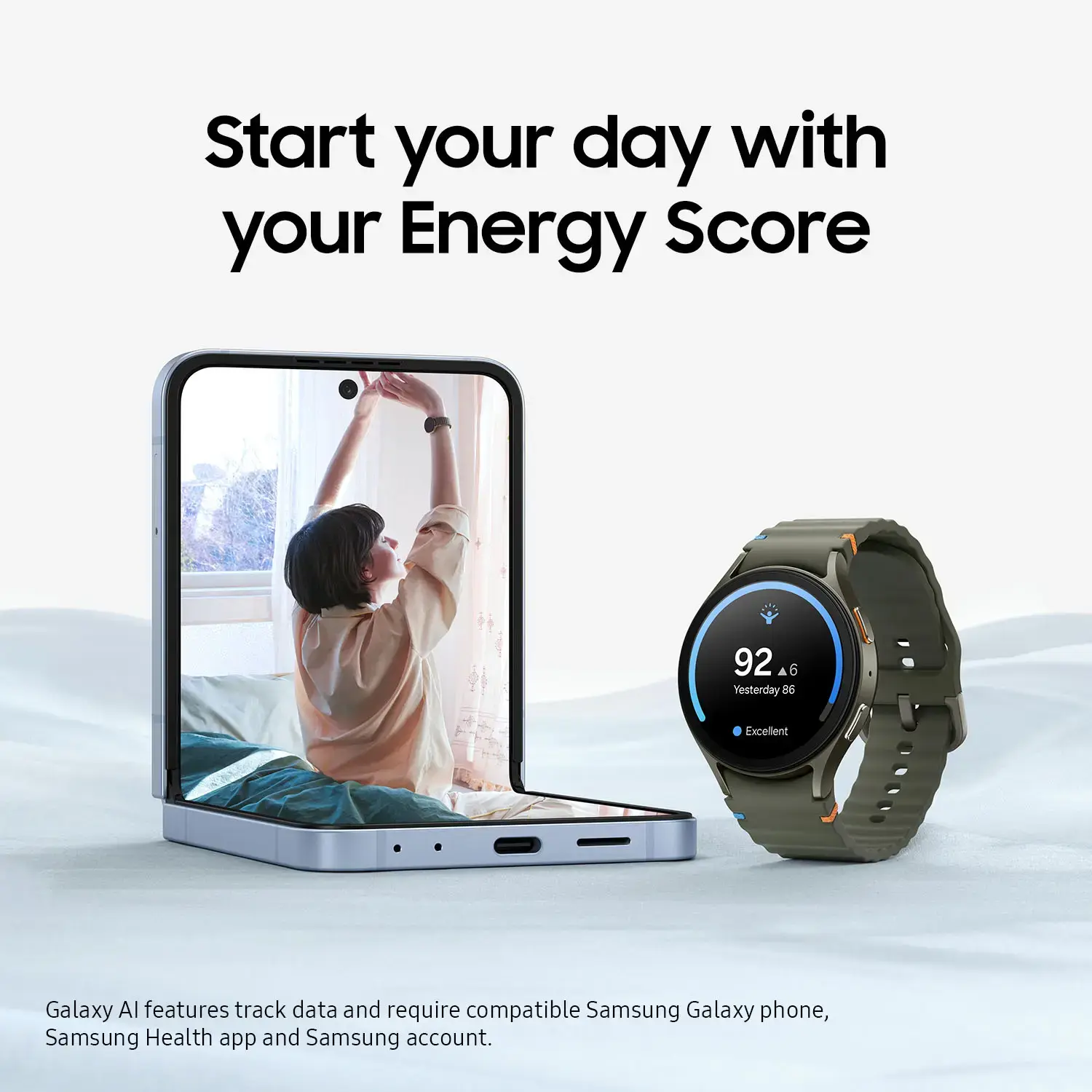 Samsung - Galaxy Watch7 Aluminum Smartwatch 40mm BT - Green