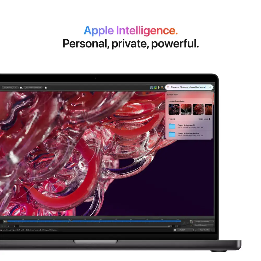 Apple - MacBook Pro 14-inch Apple M4 chip Built for Apple Intelligence - 16GB Memory - 512GB SSD - Silver