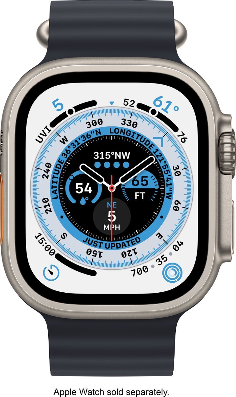 Ocean Band for Apple Watch 49mm - Midnight