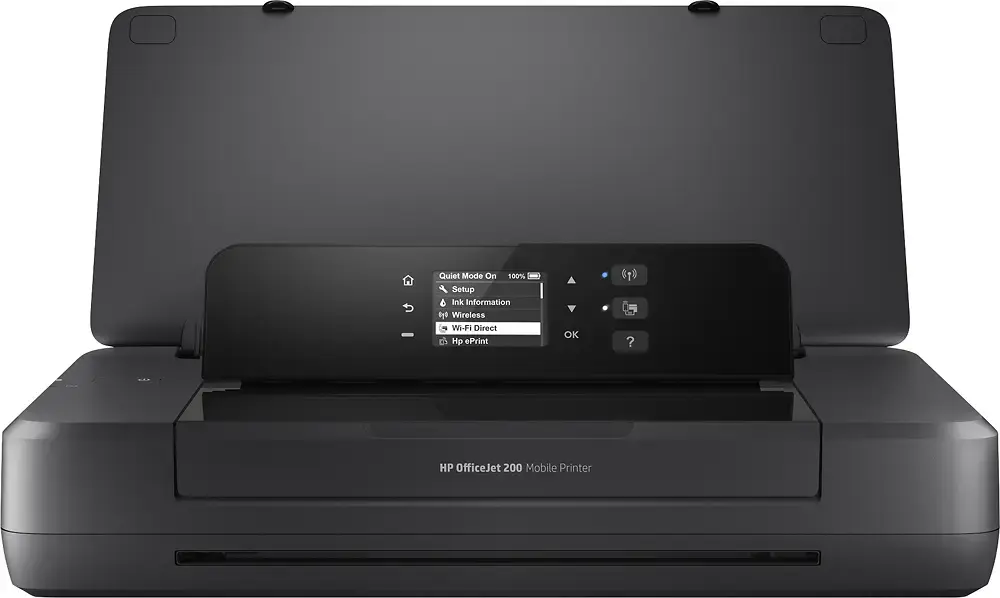 HP - Office Jet 200 Mobile Inkjet Printer - Black