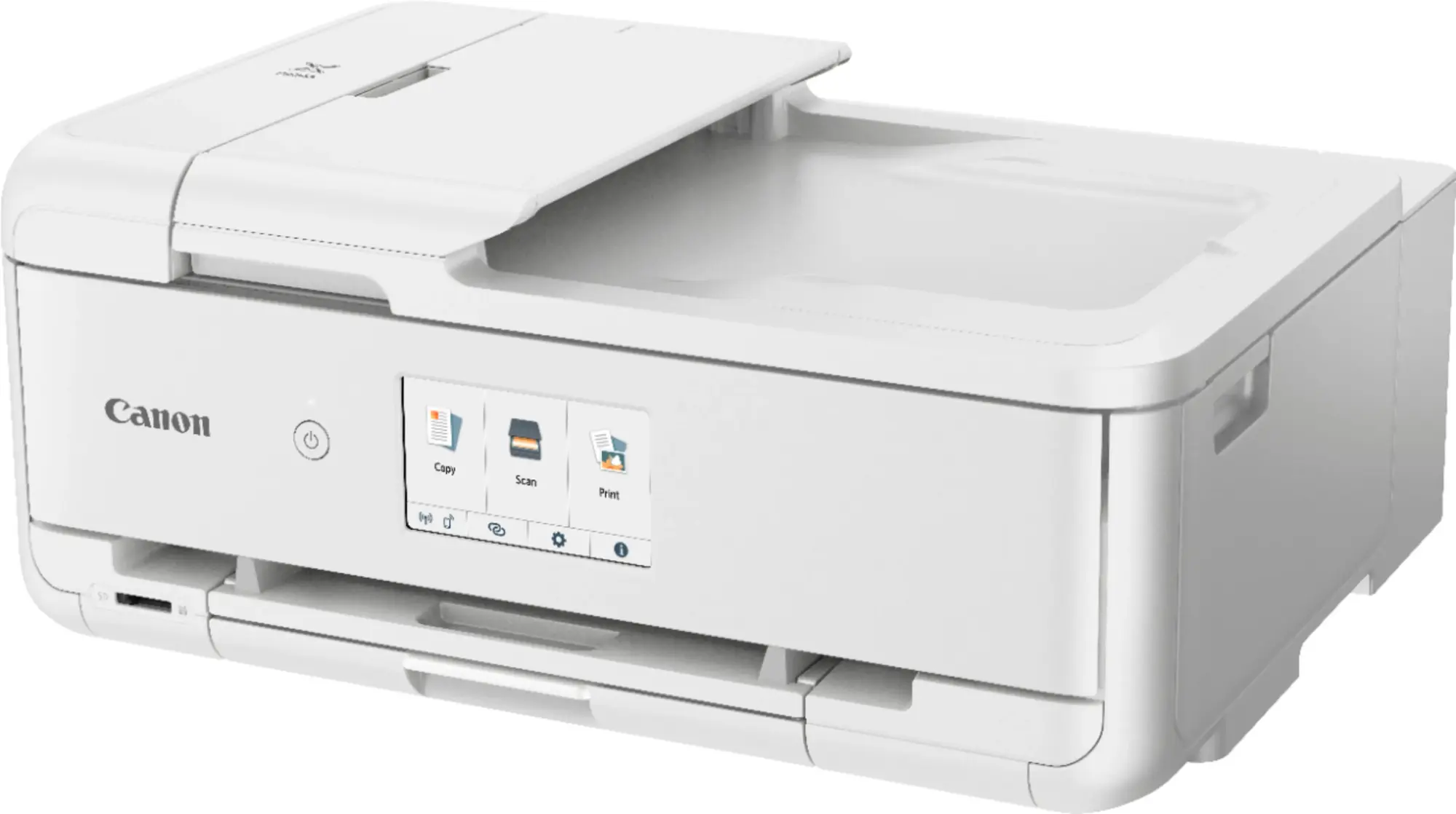 Canon - PIXMA TS9521C Wireless All-In-One Printer - White