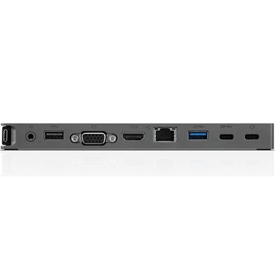 Lenovo - USB-C Mini Docking Station - Iron Gray