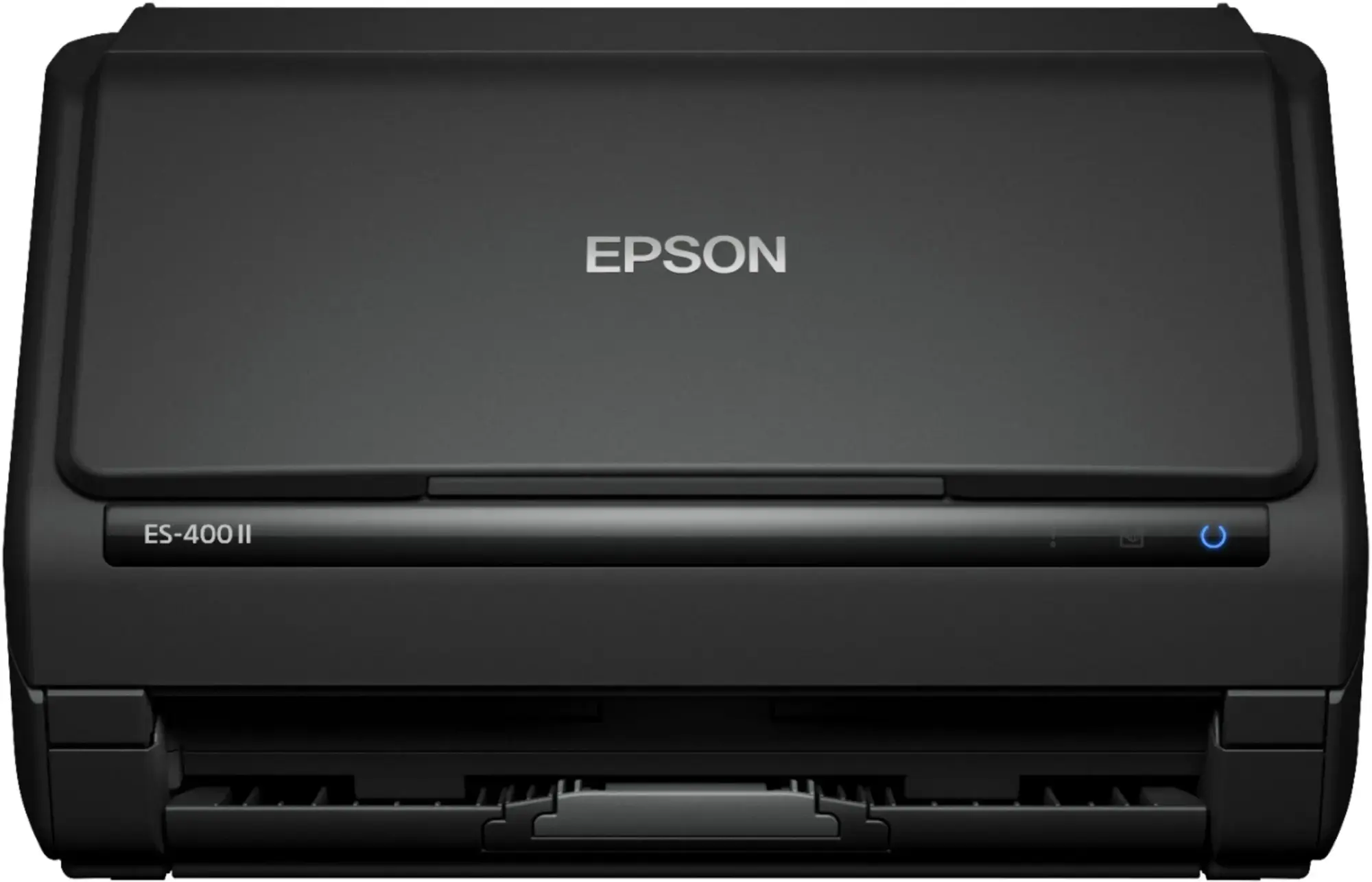 Epson - WorkForce ES-400 II Duplex Desktop Document Scanner - Black