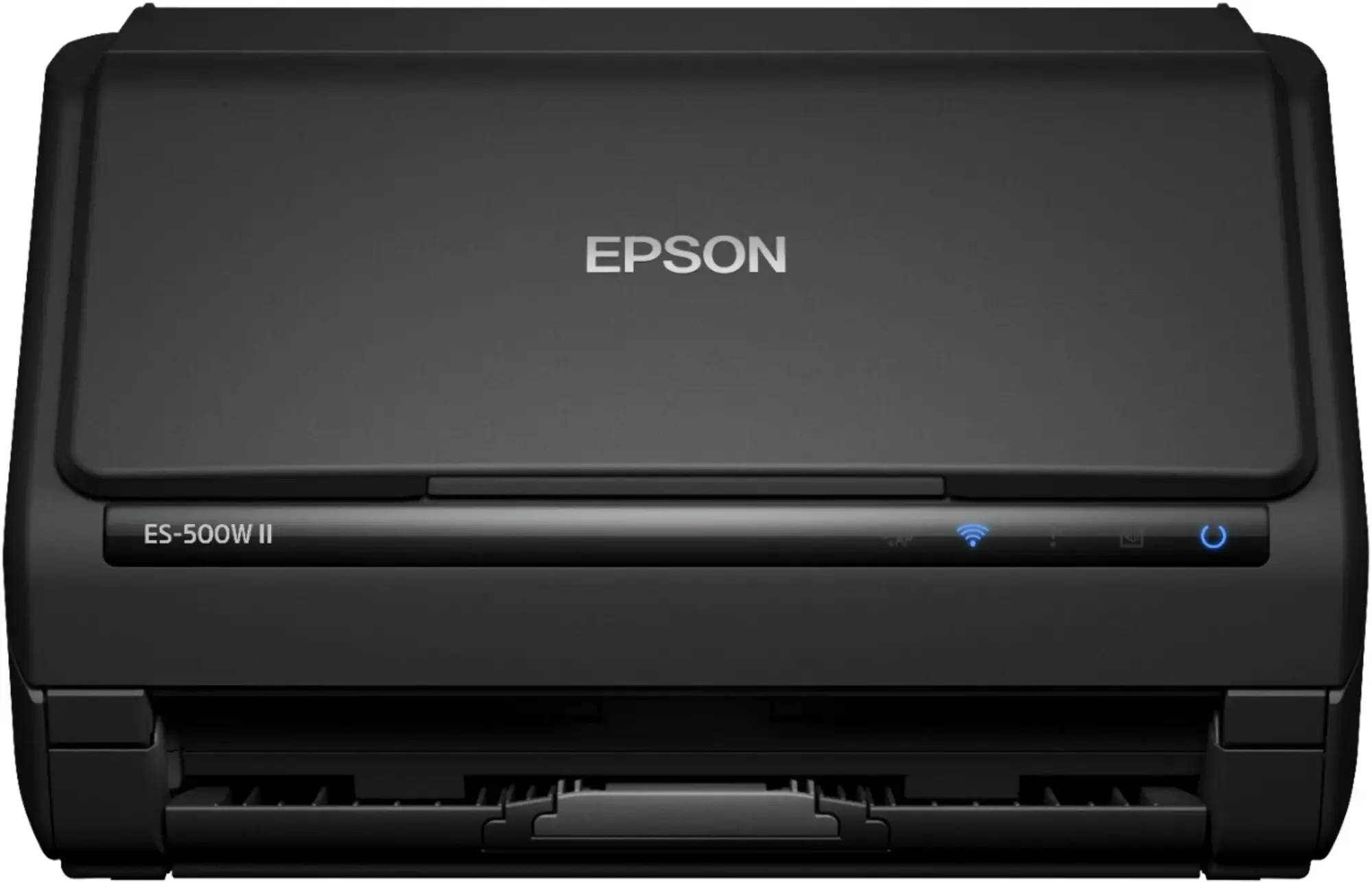 Epson - WorkForce ES-500W II Wireless Duplex Desktop Document Scanner - Black