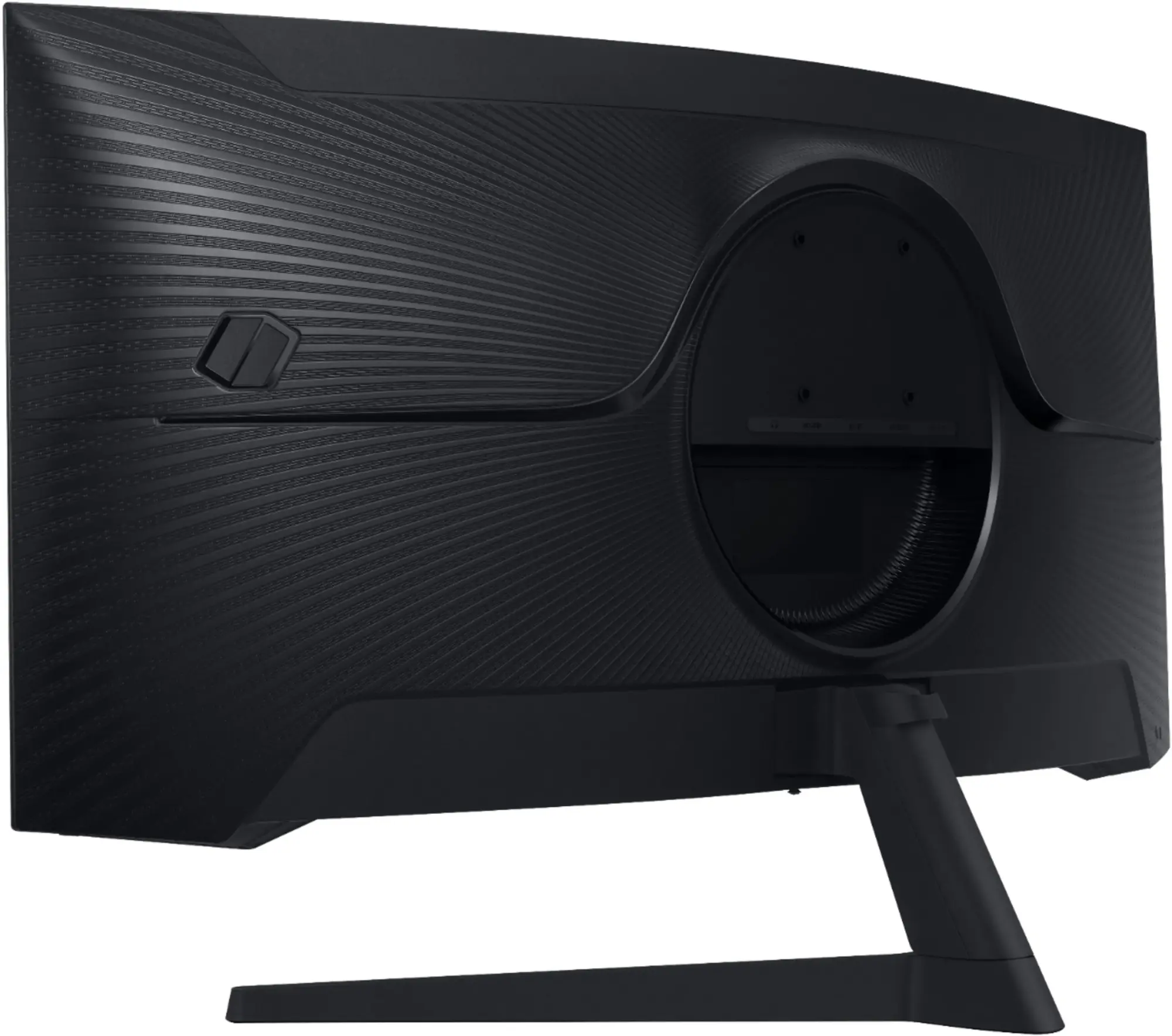 Samsung - 34” Odyssey G5 1000R Curved 1ms 165Hz QHD FreeSync Prem Gaming Monitor - Black