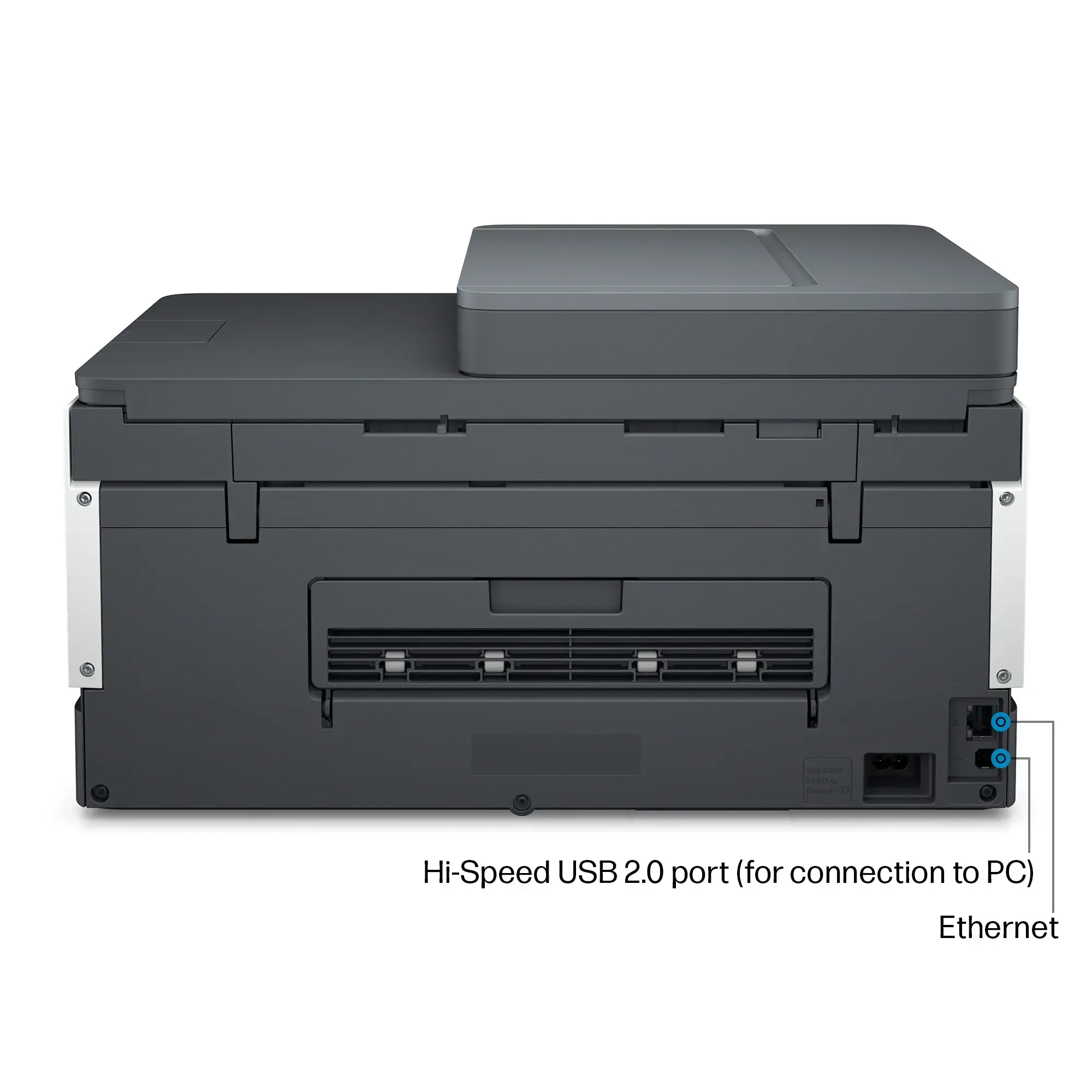 HP - Smart Tank 7301 Wireless All-In-One Supertank Inkjet Printer with up to 2 Years of Ink Included - White & Slate