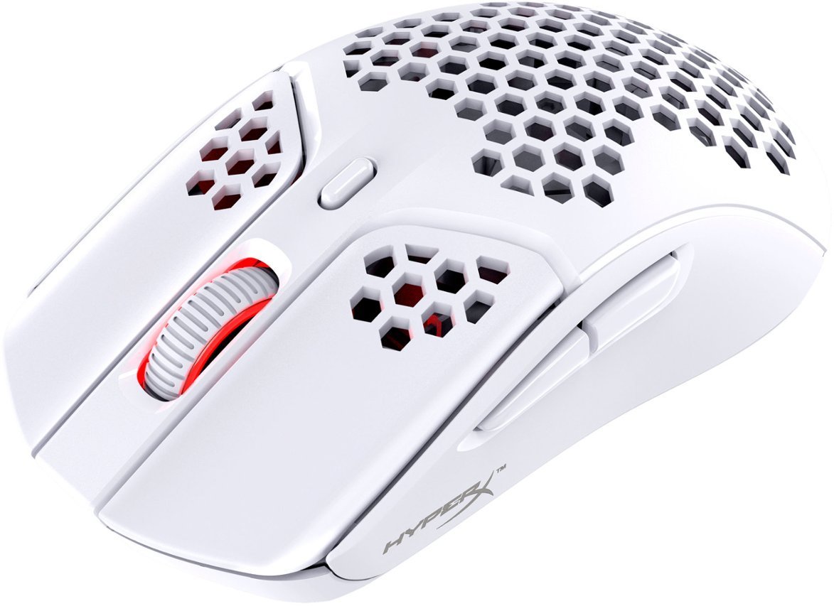 HyperX - Pulsefire Haste Lightweight Wireless Optical Gaming Mouse - White