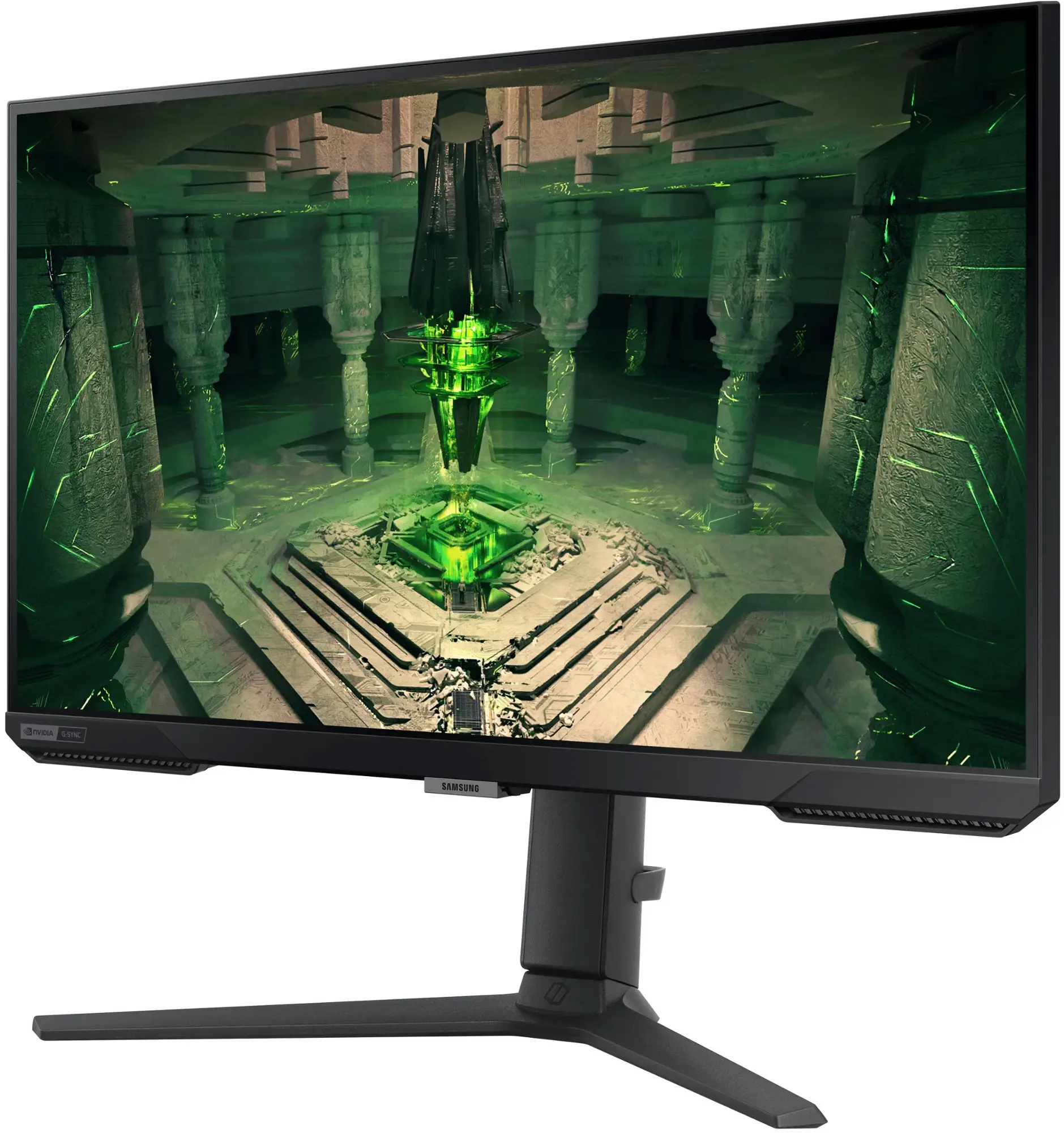 Samsung - 27” Odyssey FHD IPS 240Hz G-Sync Gaming Monitor - Black