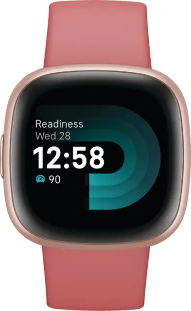 Fitbit - Versa 4 Fitness Smartwatch - Copper Rose