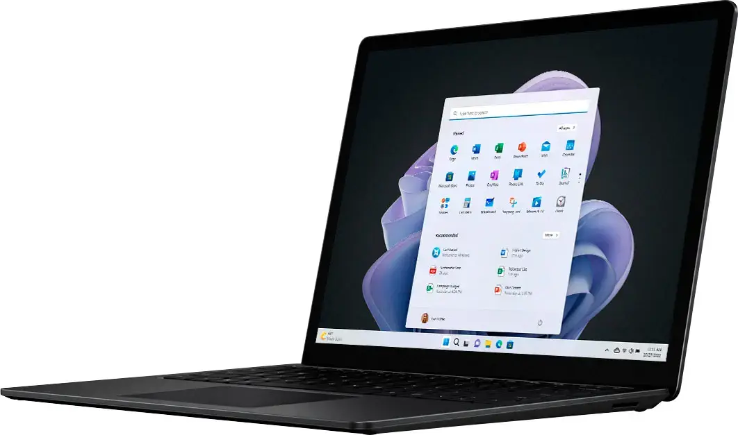 Microsoft - Surface Laptop 5 - 15” Touch-Screen - Intel Evo Platform Core i7 with 8GB Memory - 512GB SSD (Latest Model) - Black (Metal)