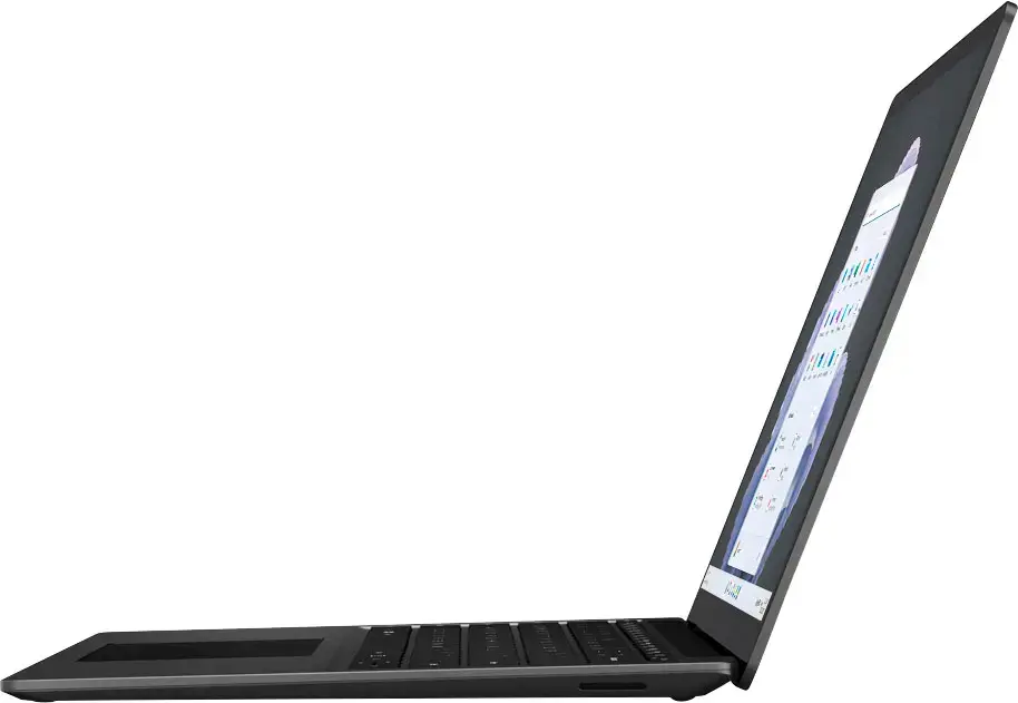 Microsoft - Surface Laptop 5 - 15” Touch-Screen - Intel Evo Platform Core i7 with 8GB Memory - 512GB SSD (Latest Model) - Black (Metal)
