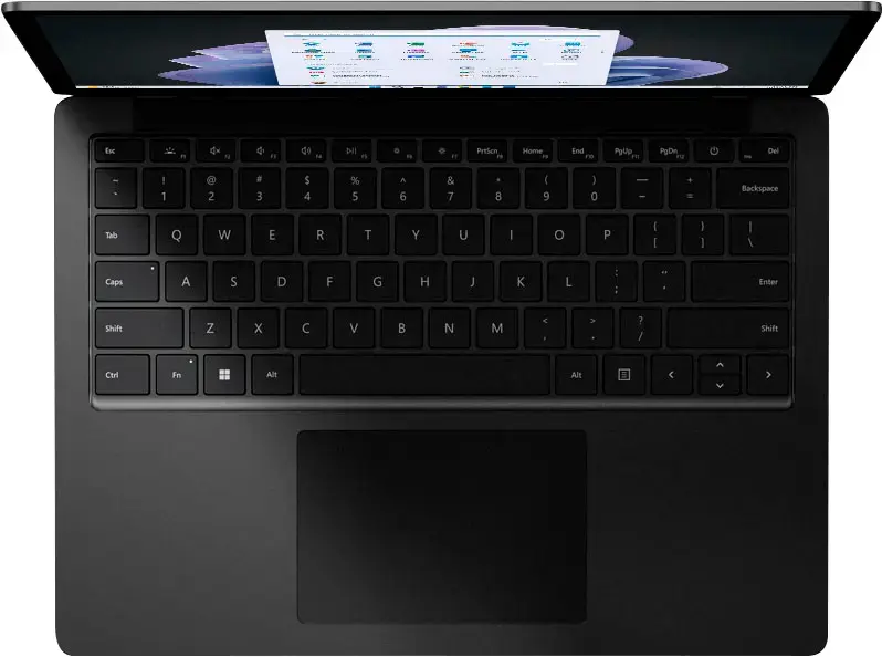 Microsoft - Surface Laptop 5 - 15” Touch-Screen - Intel Evo Platform Core i7 with 8GB Memory - 512GB SSD (Latest Model) - Black (Metal)