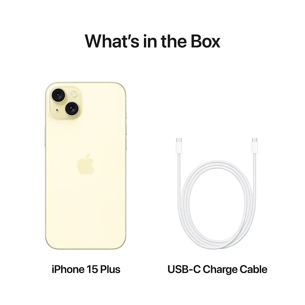 Apple - iPhone 15 Plus 128GB - Yellow (AT&T)