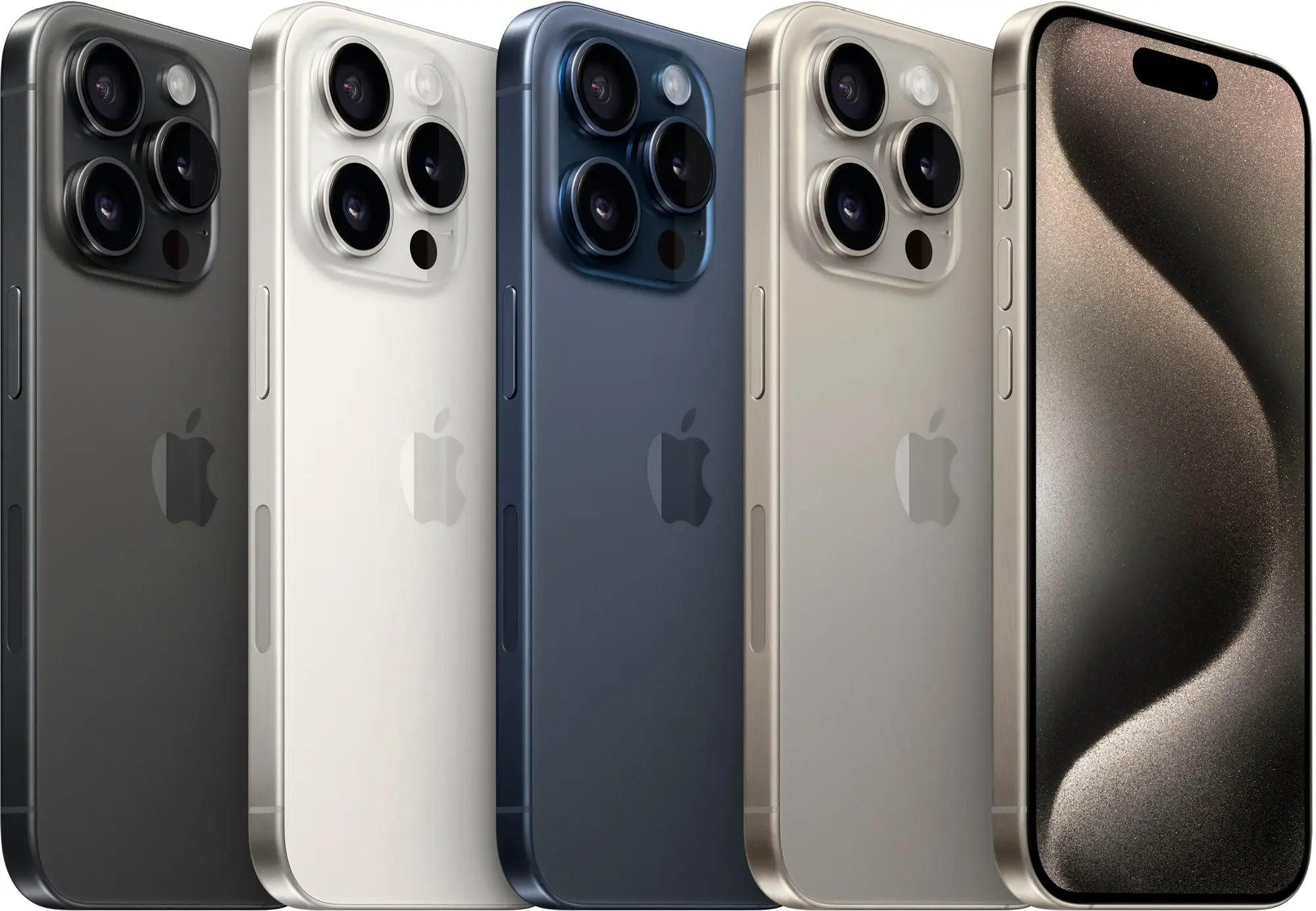 Apple - iPhone 15 Pro 512GB - Apple Intelligence - Natural Titanium (AT&T)