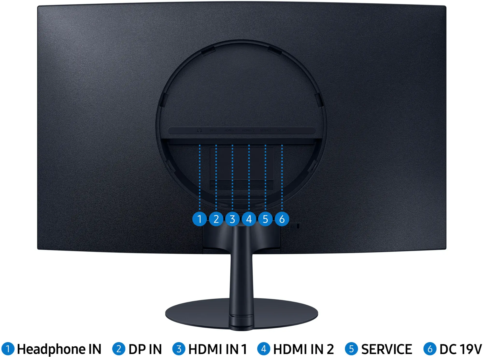 Samsung - 27" S39C series 1000R Curved FHD FreeSync Monitor (DisplayPort, HDMI) - Black