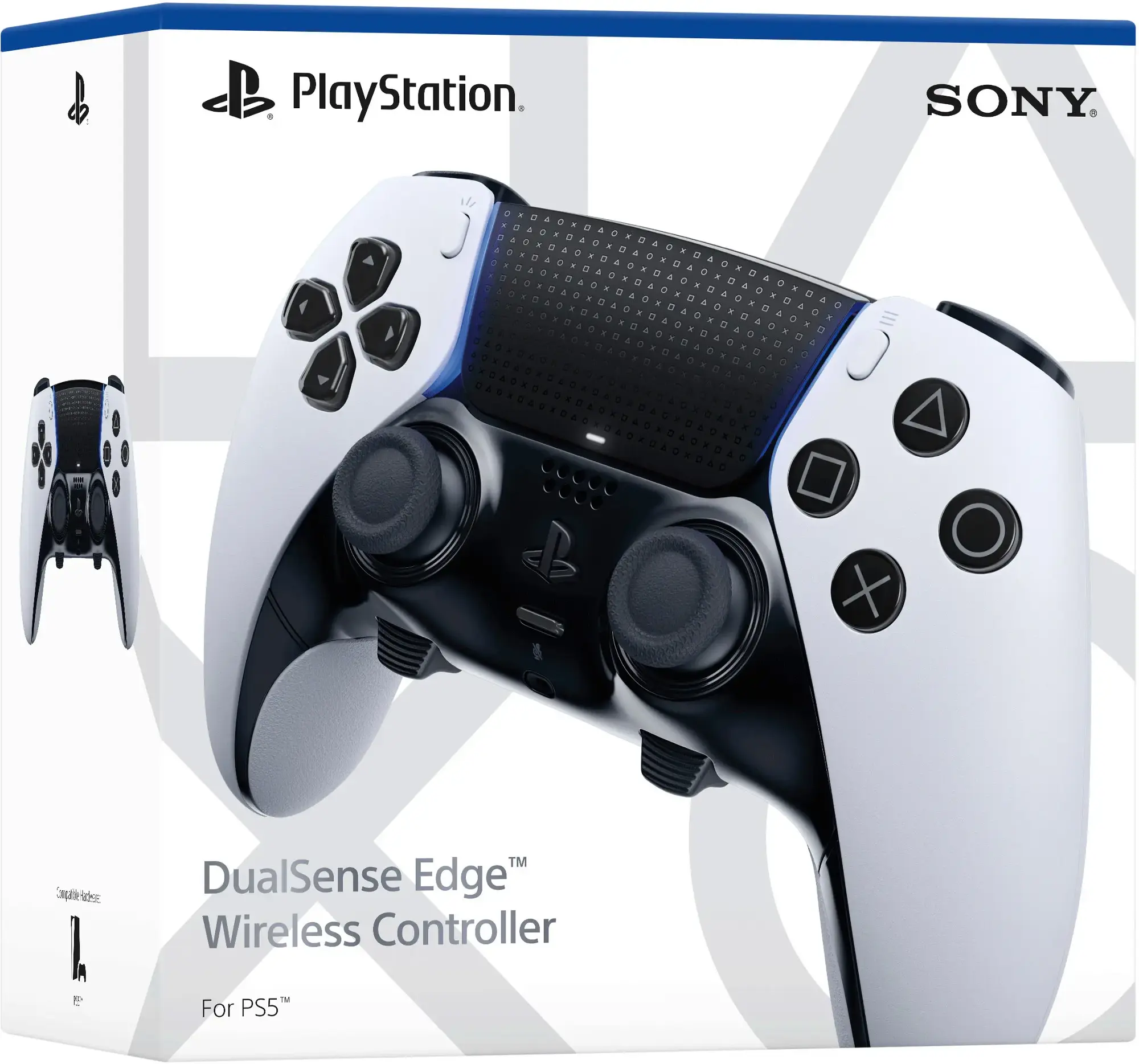 Sony - DualSense Edge Wireless Controller - Black ||| White