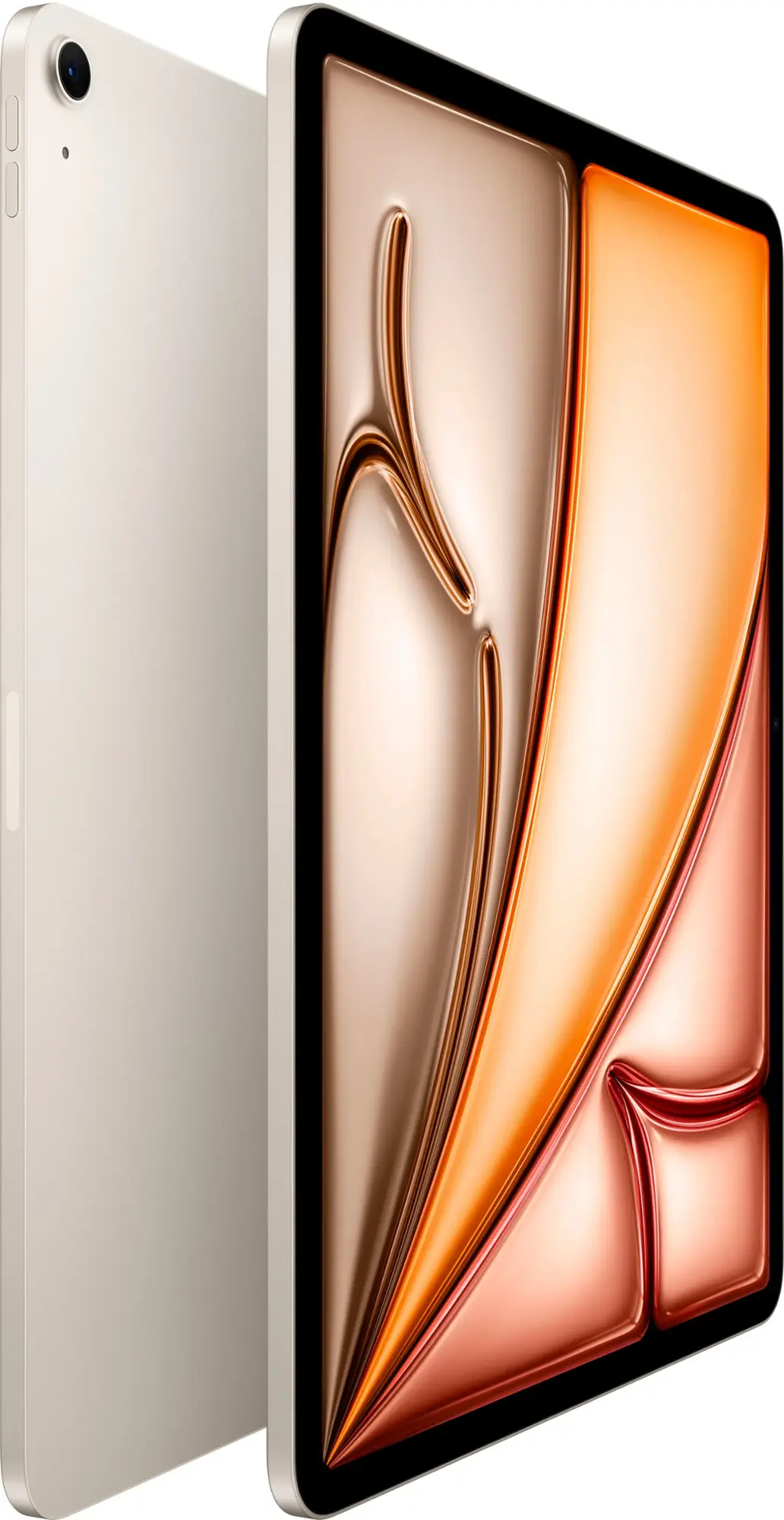 Apple - 13-inch iPad Air M2 chip Built for Apple Intelligence Wi-Fi 512GB - Starlight
