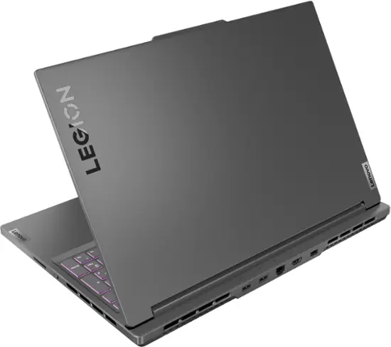 Lenovo - Legion Slim 5 16" Gaming Laptop WQXGA - Ryzen 7 7840HS with 16GB Memory - NVIDIA GeForce RTX 4060 8GB - 512GB SSD - Storm Grey