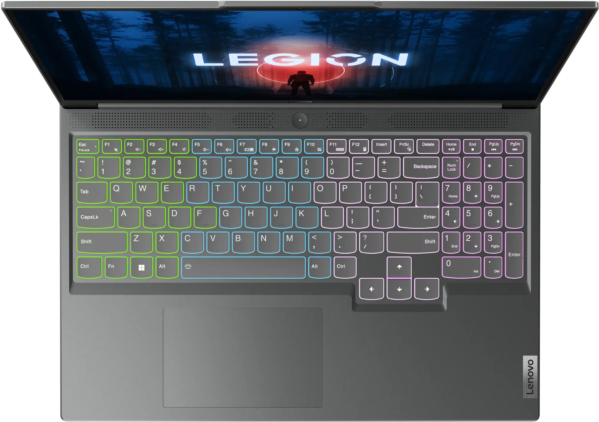 Lenovo - Legion Slim 5 16" Gaming Laptop WQXGA - Ryzen 7 7840HS with 16GB Memory - NVIDIA GeForce RTX 4060 8GB - 512GB SSD - Storm Grey