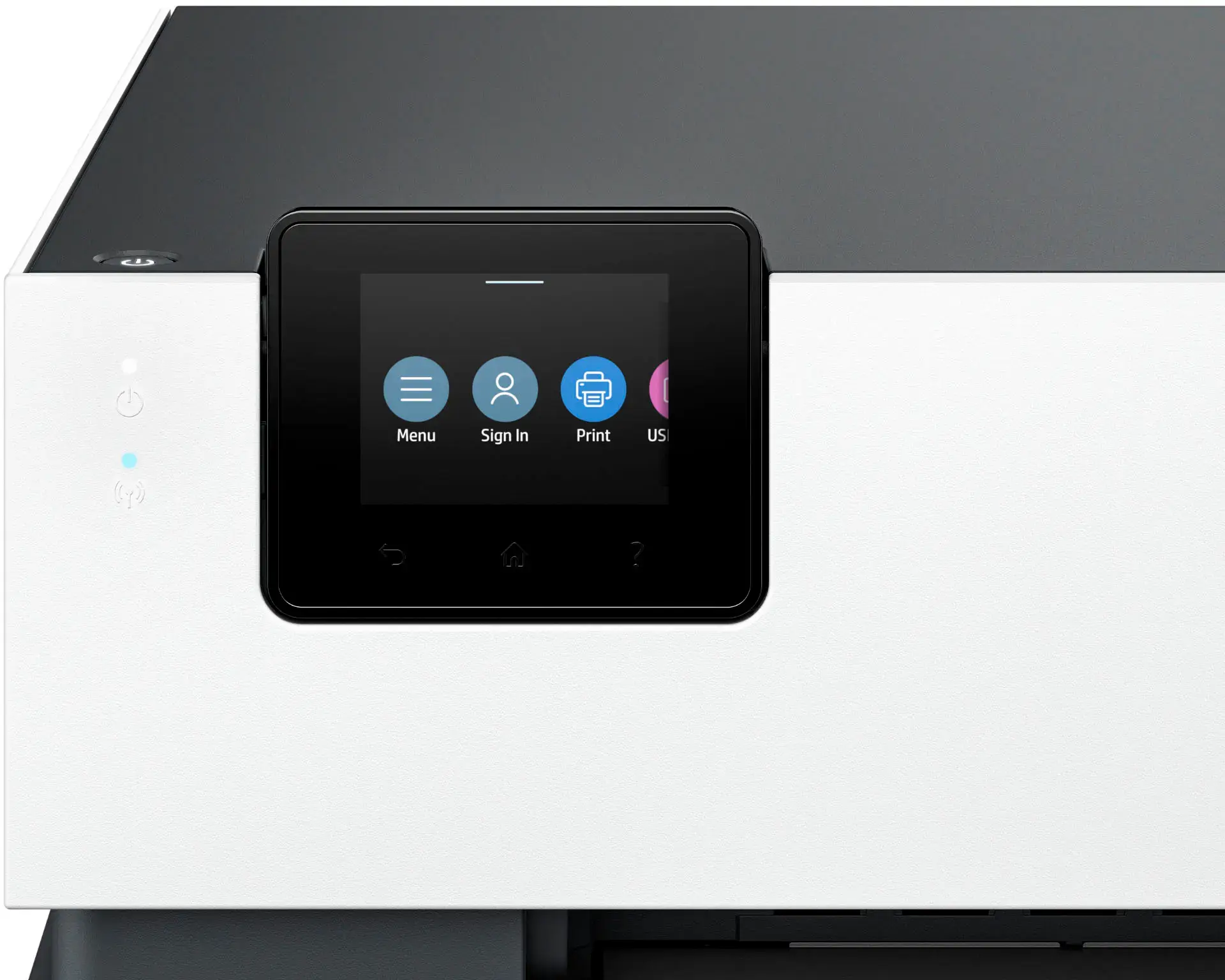 HP - Office Jet Pro 9110b Wireless Inkjet Printer - White