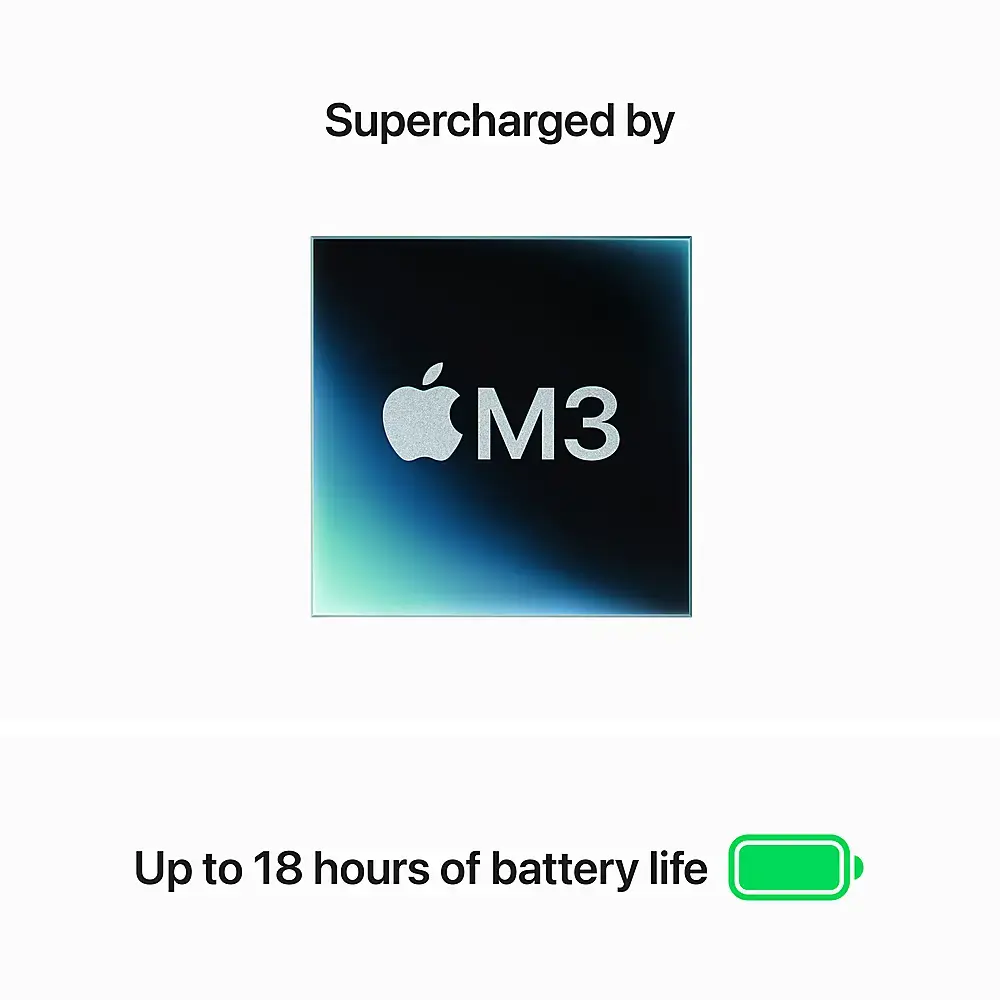 Apple - MacBook Air 15-inch Laptop - M3 chip Built for Apple Intelligence - 8GB Memory - 512GB SSD - Starlight