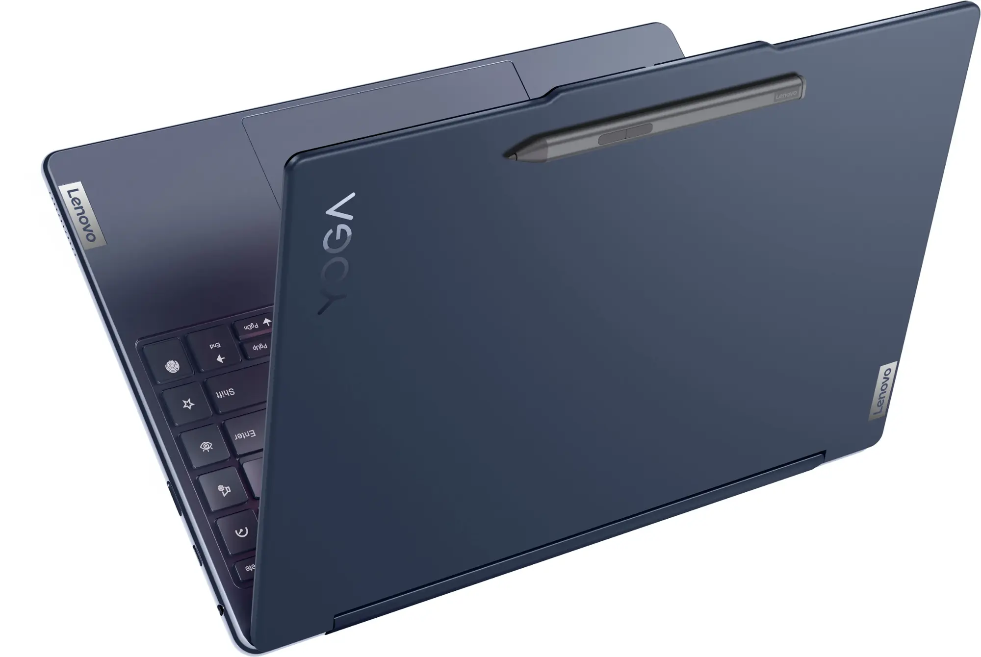 Lenovo - Yoga 9i 2-in-1 14" 2.8K OLED Touchscreen Laptop with Pen - Intel Core Ultra 7 155H with 16GB Memory - 1TB SSD - Cosmic Blue
