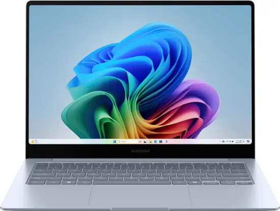 Samsung - Galaxy Book4 Edge - Copilot+ PC - 16" AMOLED Touch-Screen Laptop - Snapdragon X Elite 3.8Ghz- 16GB Memory- 1TB Storage - Sapphire Blue