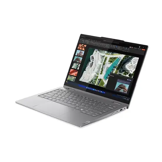 Lenovo - ThinkBook 14 2-in-1 G4 14" Touch-Screen Laptop - Core Ultra 7 with 16GB Memory - 512GB SSD - Luna Grey
