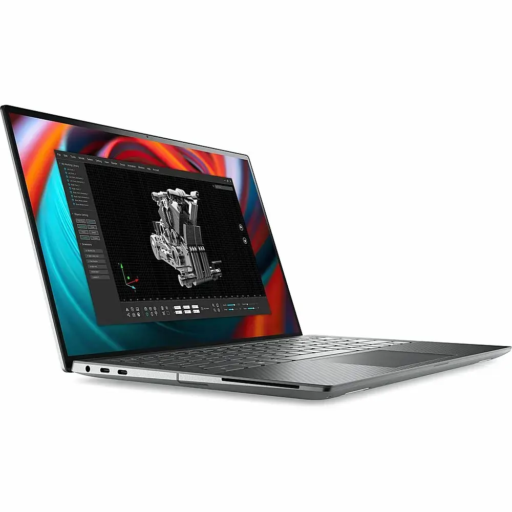 Dell - Precision 5000 14" Laptop - Intel Core Ultra 7 with 32GB Memory - 1 TB SSD - Aluminum Titan Gray, Gray