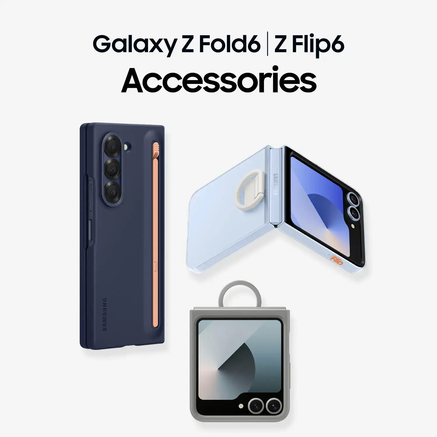 Samsung - Galaxy Z Fold6 256GB (Unlocked) - Navy