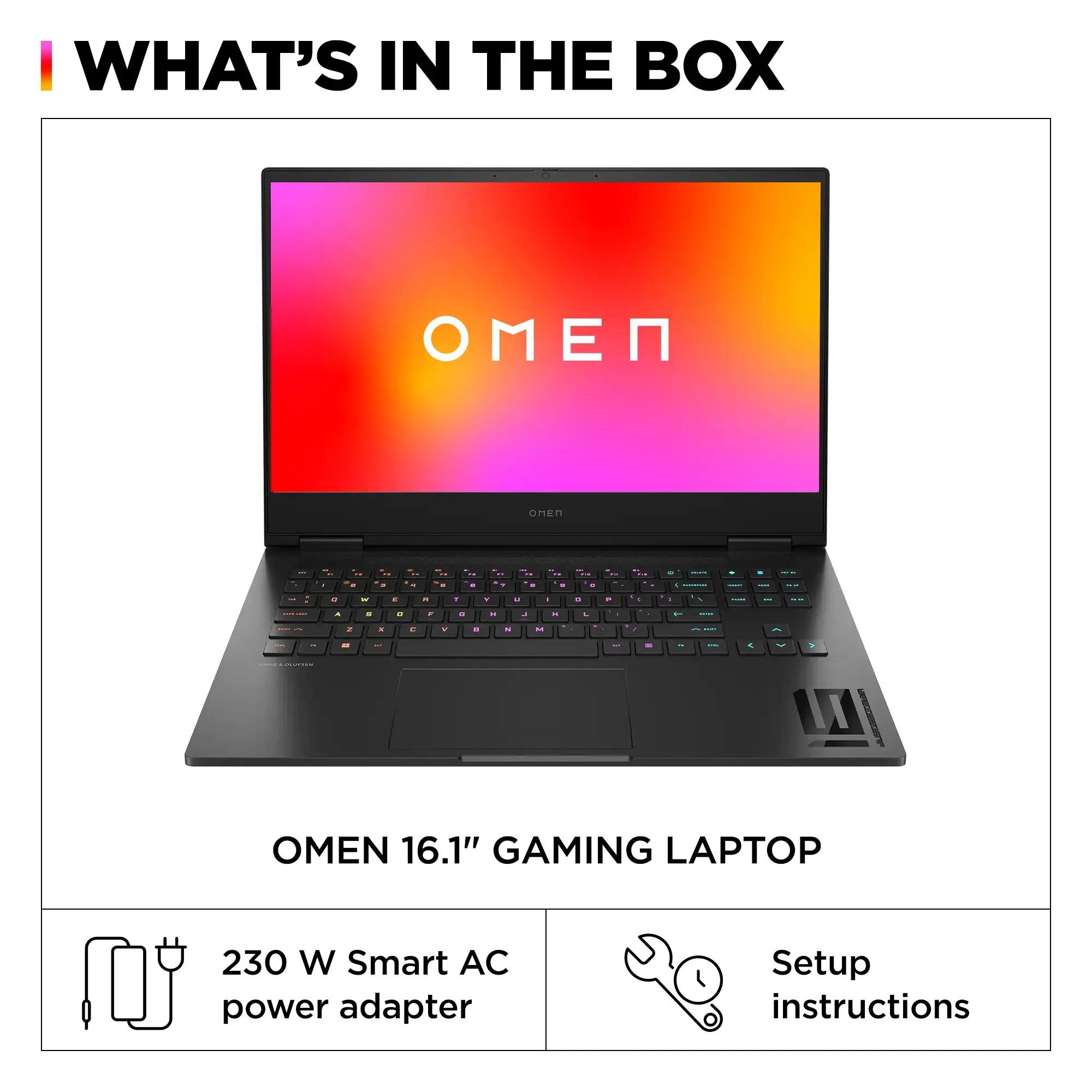 HP OMEN - 16.1" 165Hz Full HD Gaming Laptop - Intel Core i7 - 16GB DDR5 Memory - NVIDIA GeForce RTX 4060 - 1TB SSD - Shadow Black