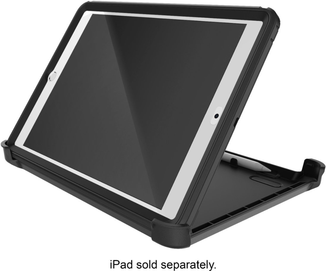 OtterBox - Defender Pro Series for Apple® iPad® (7th generation, 8th generation, and 9th generation) - Black