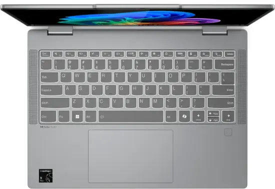 Lenovo - IdeaPad 5x - Copilot+ PC - 2-in-1 14" (WUXGA) Touchscreen Laptops- Snapdragon X Plus - 16GB - 512GB SSD - Luna Grey