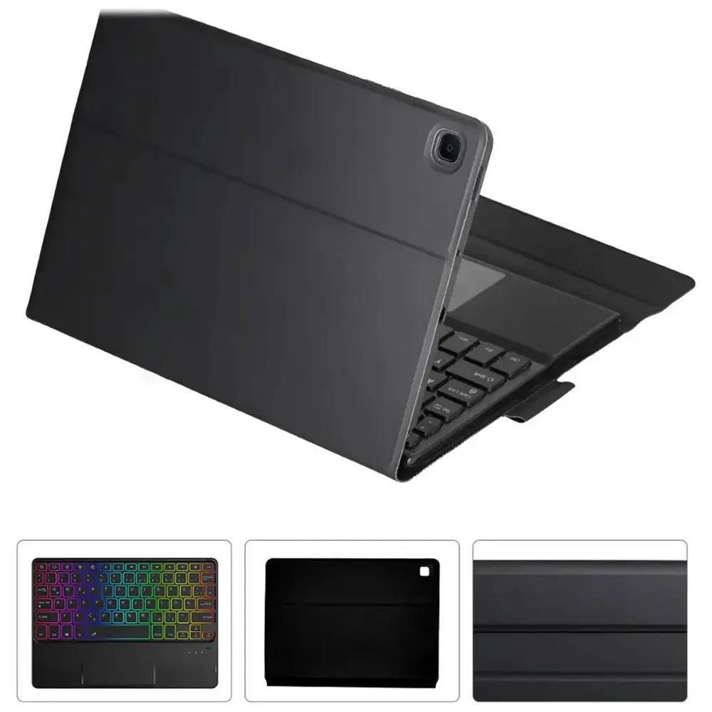 SaharaCase - Keyboard Case for Lenovo Tab P11 (Gen 2) - Black