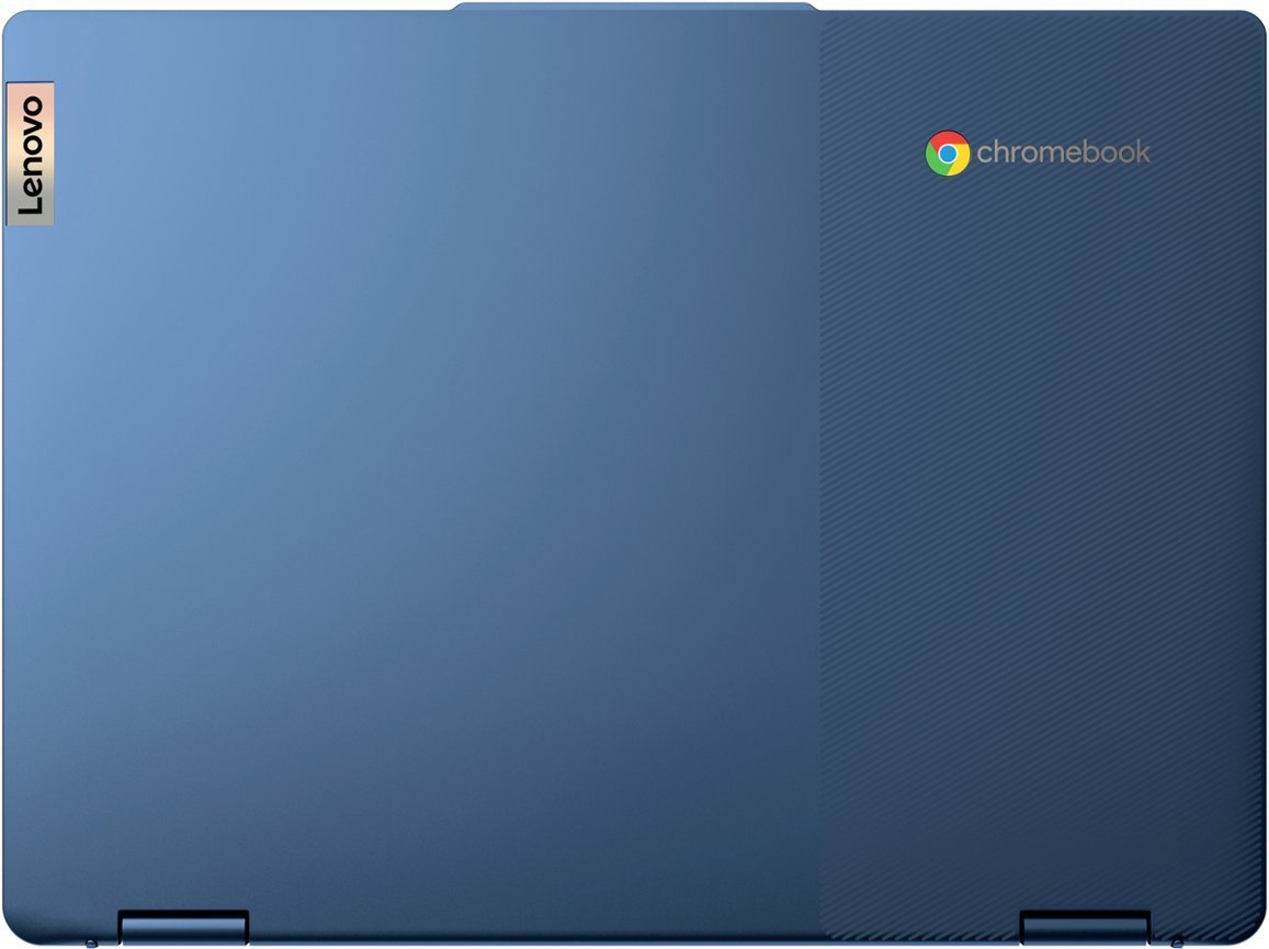 Lenovo - Flex 3i 12.2" WUXGA Touch-Screen Chromebook Laptop - Intel N100 with 4GB Memory - 64GB eMMC - Abyss Blue
