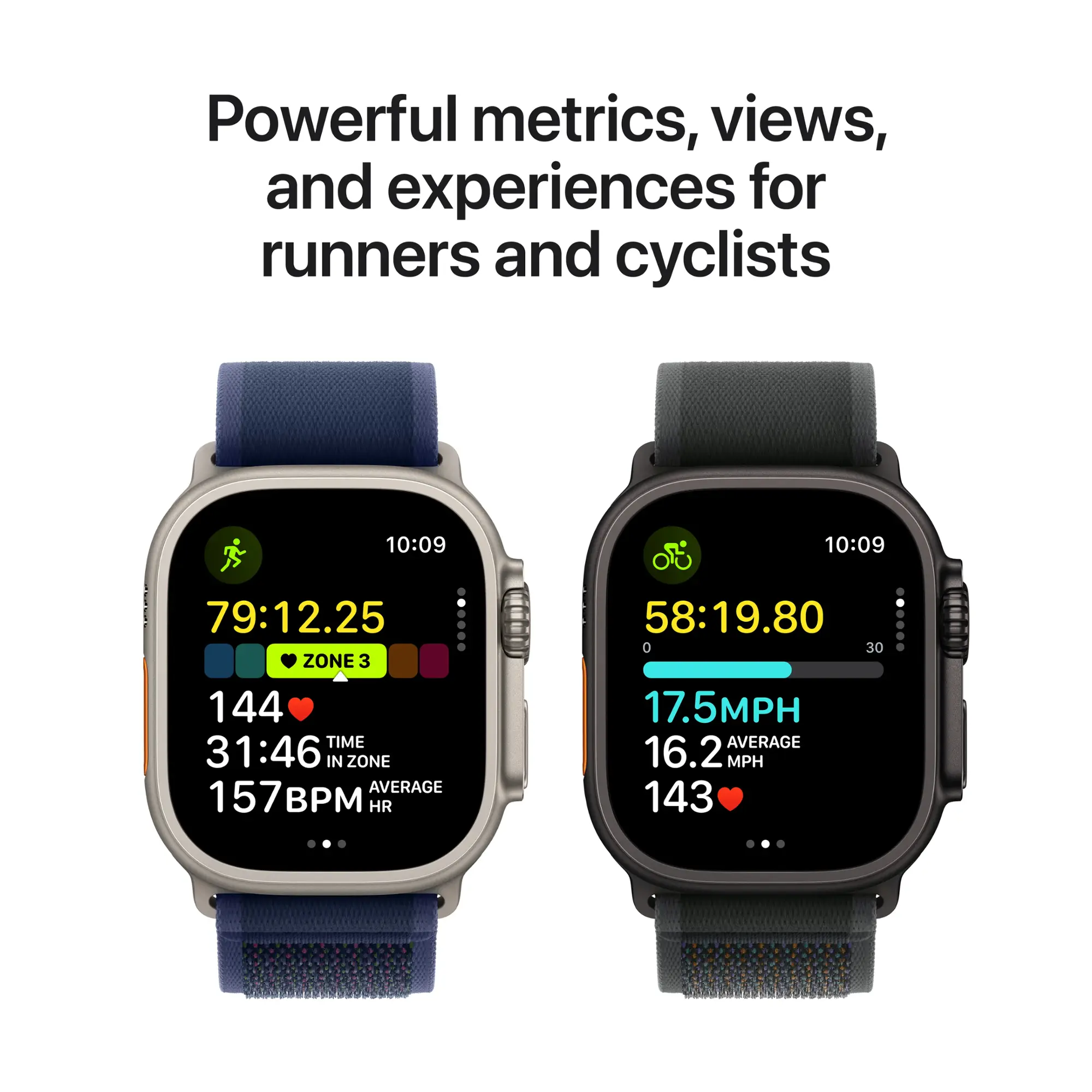 Apple Watch Ultra 2 (GPS+Cellular) 49mm Titanium Case with Navy Ocean Band - Natural - (2024)