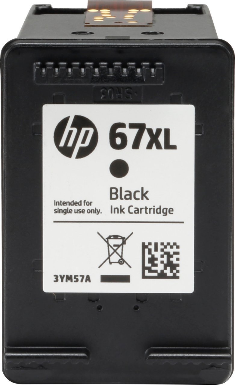 HP - 67XL High-Yield Ink Cartridge - Black