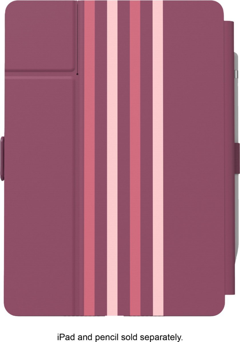 Speck - Balance Folio Case for Apple iPad 10.2" (7th, 8th, & 9th Gen 2021) - Crimson Forest/Lush Burgundy