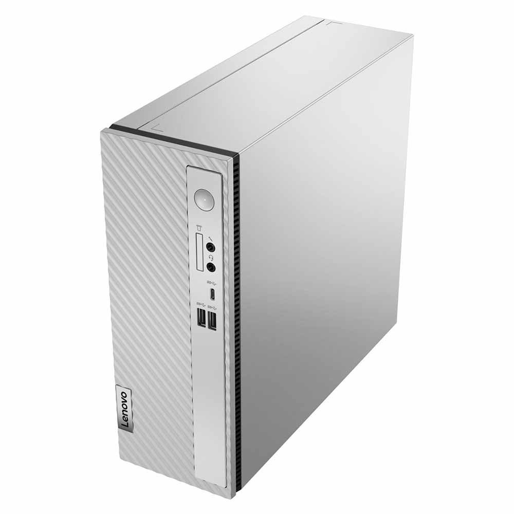 Lenovo - IdeaCentre 3i Desktop - Intel Celeron G6900 - 8GB Memory - 256GB SSD - Cloud Grey