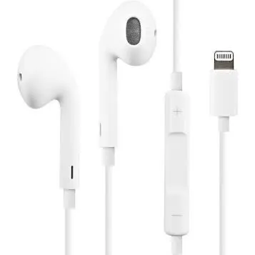 Apple - EarPods with Lightning Connector - White