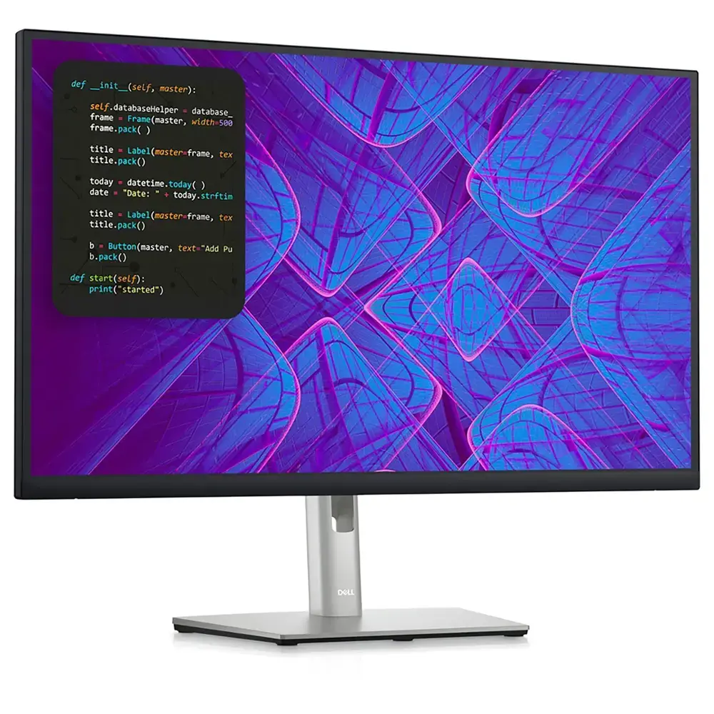 Dell - 27" LCD Monitor (DisplayPort, USB, HDMI) - Black, Silver