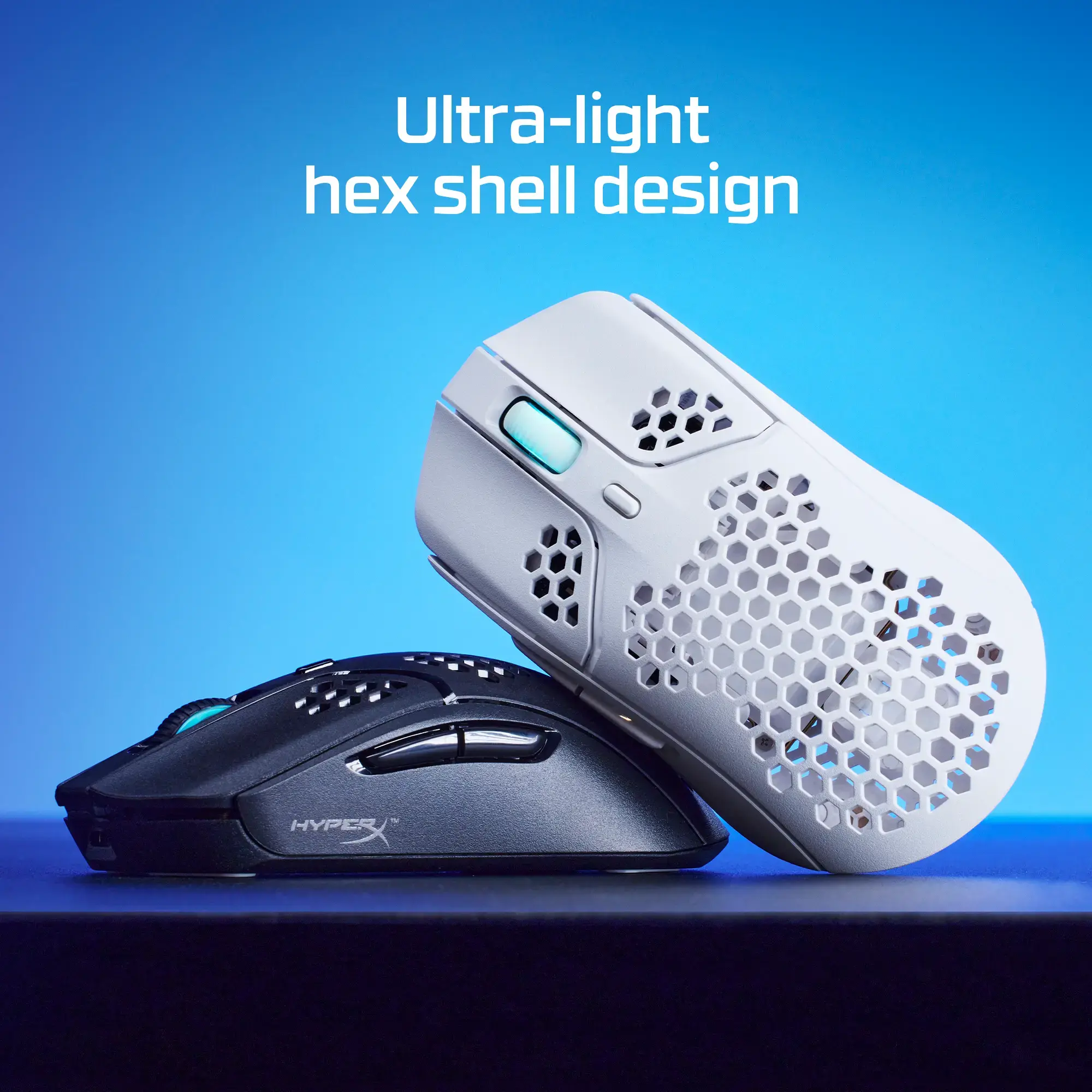 HyperX - Pulsefire Haste Lightweight Wireless Optical Gaming Mouse - White